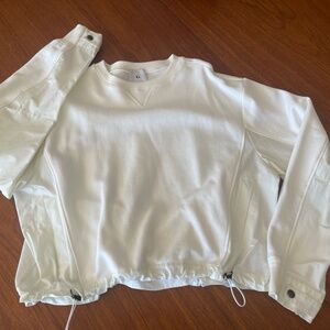 Goop G Label * Kap Sweatshirt * Ivory * Large * Ivory * Mad Details! $325 Retail